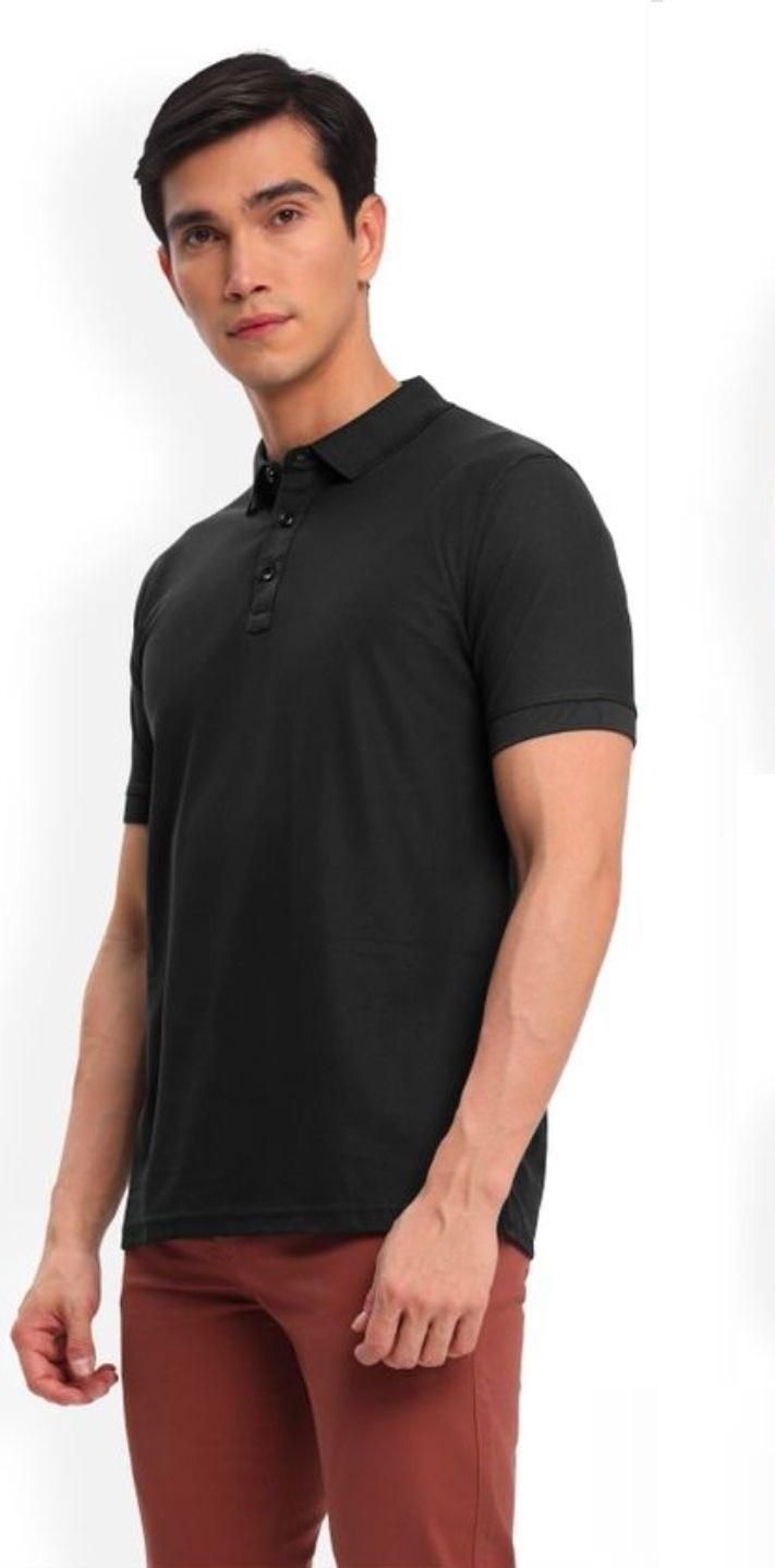 Men’s Casual Solid Polo T-Shirt Combo