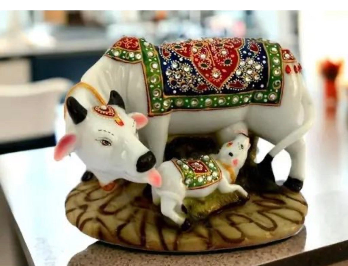 Kamdhenu Cow And Calf